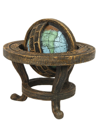 Aqua Della Steampunk Globus