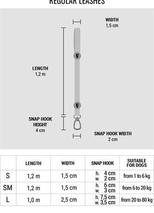 Morso Hondenriem Waterproof Gerecycled Black Zwart