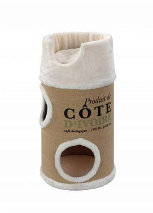 D&D Kratztonne Cat-Dome COTE D' IVOIRE - Creme