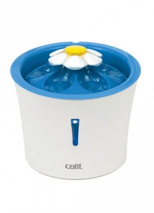 CATIT Blumentrinkbrunnen - 3 L, blau, mit LED