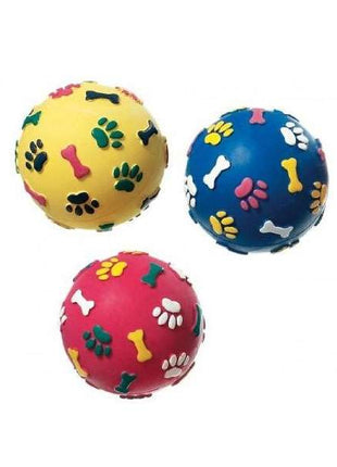Karlie Flamingo Ruffus Soundball aus Vollgummi - 7 cm