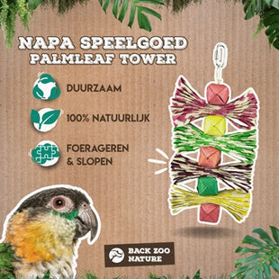 Back Zoo Nature Palmleaf Tower