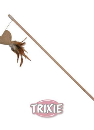 Trixie Spielangel Herz mit Federn