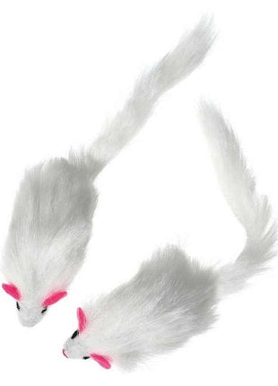 Karlie Flamingo Plüschmäuse mit Rassel