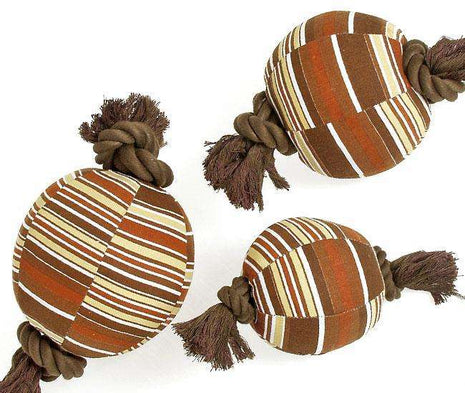Karlie SENIOR DOG TOY Ball mit Seil