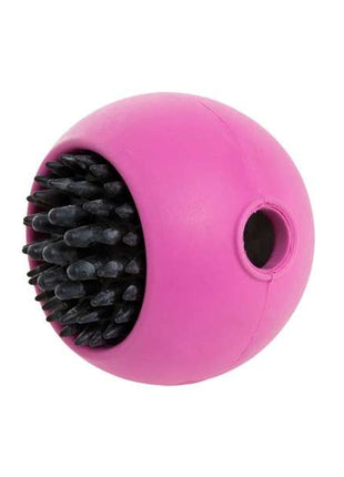 Karlie Boomer Vollgummi-Snackball - Pink/Schwarz
