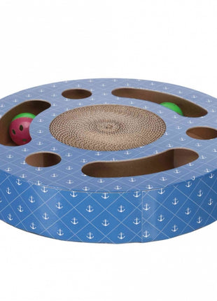 Trixie Kratztrommel aus Pappe mit Spielbällen