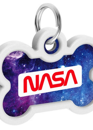 Collar WauDog Smart ID Zawieszka z QR-paszportem kość 4x3cm NASA21
