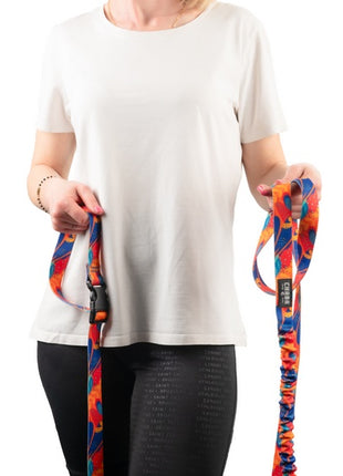 CHABA Smycz z amortyzatorem do biegania Story III L 25mm/280cm Aussie