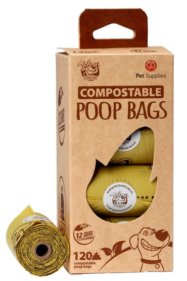 Toby's Choice BIOdegradowalne kompostowalne worki na odchody 120szt