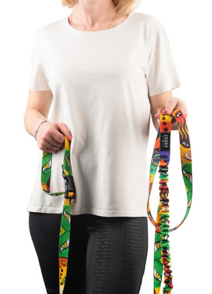 CHABA Smycz z amortyzatorem do biegania Story III M 25mm/280cm Jumbo