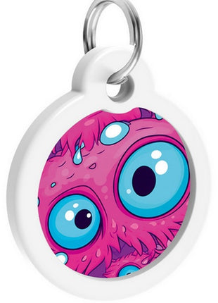 Collar WauDog Smart ID Zawieszka z QR-paszportem okrągła 3cm oko potwora