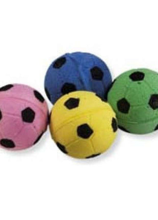 CATIT Schaumstoff-Spielzeug Fußbälle 4er-Pack