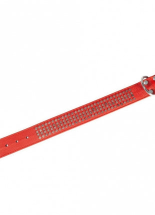 Karlie Vintage Halsband mit 4eck-Nieten 50mm