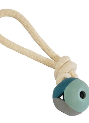 Nobby Vollgummi Ball mit Wurfschlaufe - 33cm
