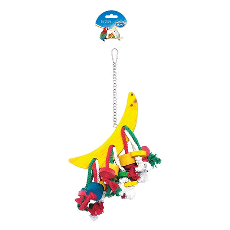 Duvoplus Vogelspielzeug Halbmond