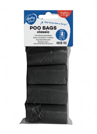 Duvoplus Hundekotbeutel classic schwarz