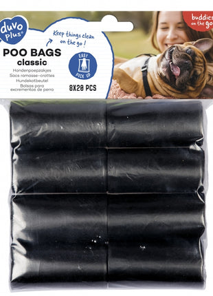 Duvoplus Hundekotbeutel classic schwarz