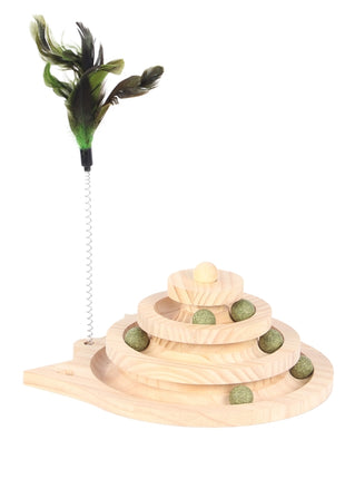 Duvoplus Cat Toy Spin & Play