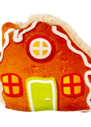 Duvoplus Xmas Fluffy Lebkuchenhaus mit Catnip