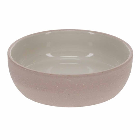 Duvoplus Keramiknapf Stone Sandy Coral Rosa - 380ml - 14x14x4cm