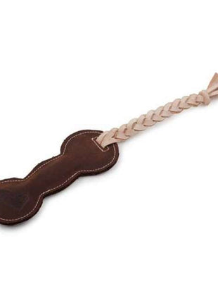 All for Paws Wild & Nature - Leather Tug Dumbell Lederspielzeug