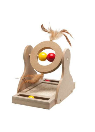 Karlie Flamingo Holz-Kratzspielzeug Tumbler