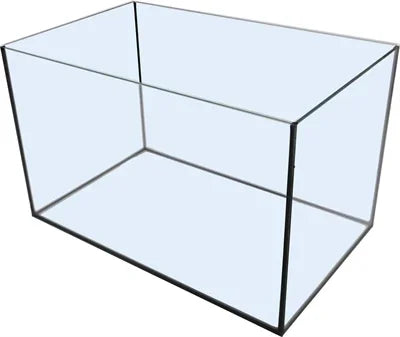 Merkloos Aquarium Met Zwarte Kit