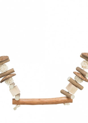 Trixie Knabberschaukel, Kokosnuss/Holz/Rattan