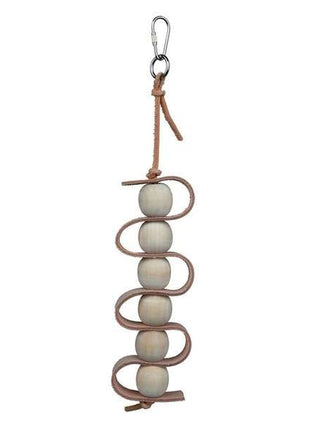 Trixie Holzspielzeug mit Lederband - 30 cm