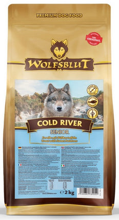 Wolfsblut Dog Cold River Senior - pstrąg i bataty 2kg