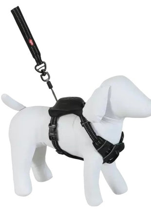 Zolux Szelki ze smyczą automatyczną Easyride XS czarne