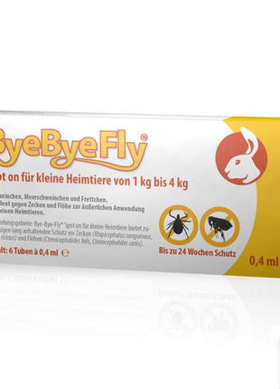 ByeByeFly® Spot-on für kleine Heimtiere
