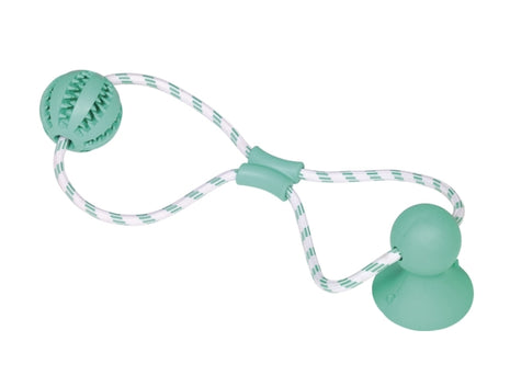 Nobby Vollgummi Ball mit Saugnapf