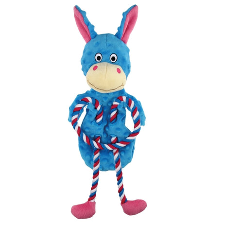 Nobby Plüsch Esel mit Seil - 47cm
