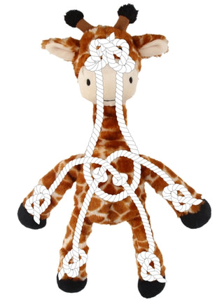 Nobby Plüsch Giraffe mit Seil - 42cm