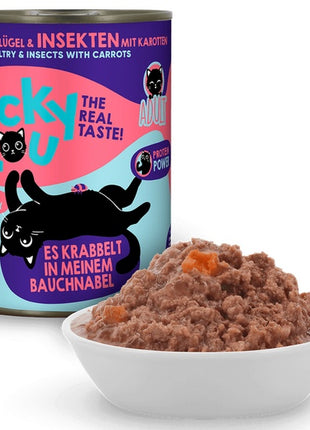 Lucky Lou Lifestage Adult Drób i owady puszka 400g