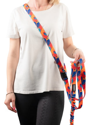 CHABA Smycz z amortyzatorem do biegania Story III L 25mm/280cm Aussie