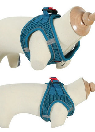 Zolux Szelki oddychające z siatki L turkusowe