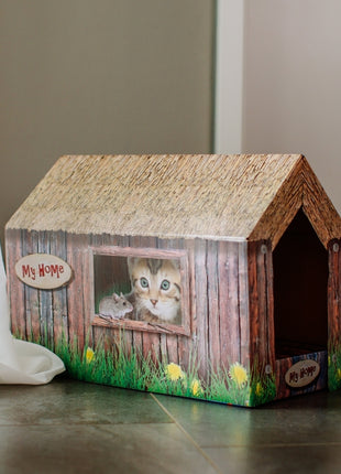 Nobby Katzenhaus aus Karton