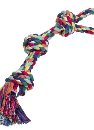 Nobby Rope Toy doppelt - 3 Knoten