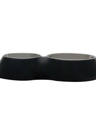 DOGIT 2-in-1 Doppelnapf Schwarz