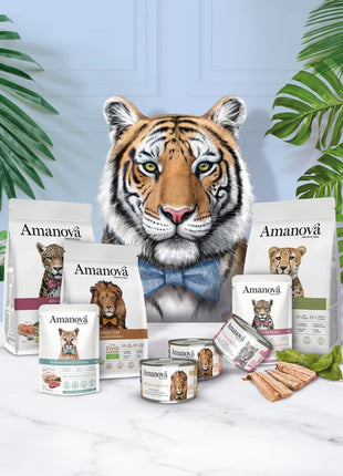 Amanova Cat Sterilised Fish Delicacy - biała ryba 4kg