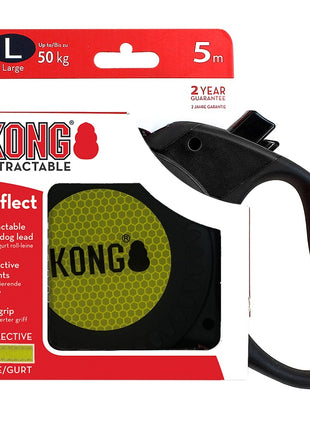 KONG Retractable Leash Reflect