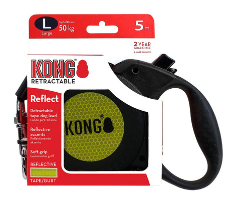 KONG Retractable Leash Reflect