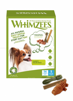 Whimzees Dog Variety Value Box S - 56 Treats