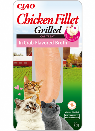 Inaba Cat Hühnchenfilet mit Krabbe - 25 g