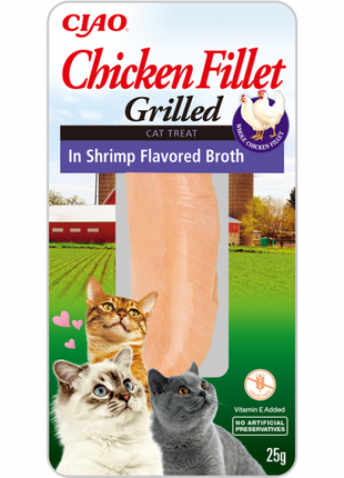 Inaba Cat Hühnchenfilet mit Garnele - 25 g