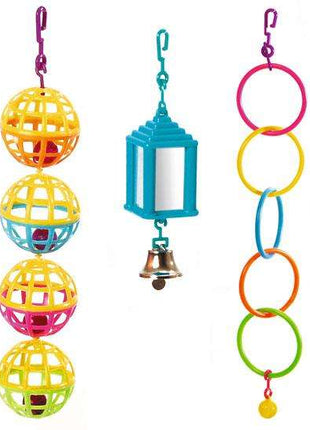 Karlie Spiel-Set für Vögel - Ballkette, Laterne, Ringkette