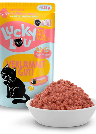 Lucky Lou Lifestage Adult Drób i jagnięcina saszetka 125g